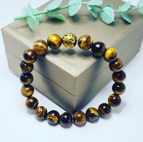 Tiger eye bracelet - Picture 3 of 4
